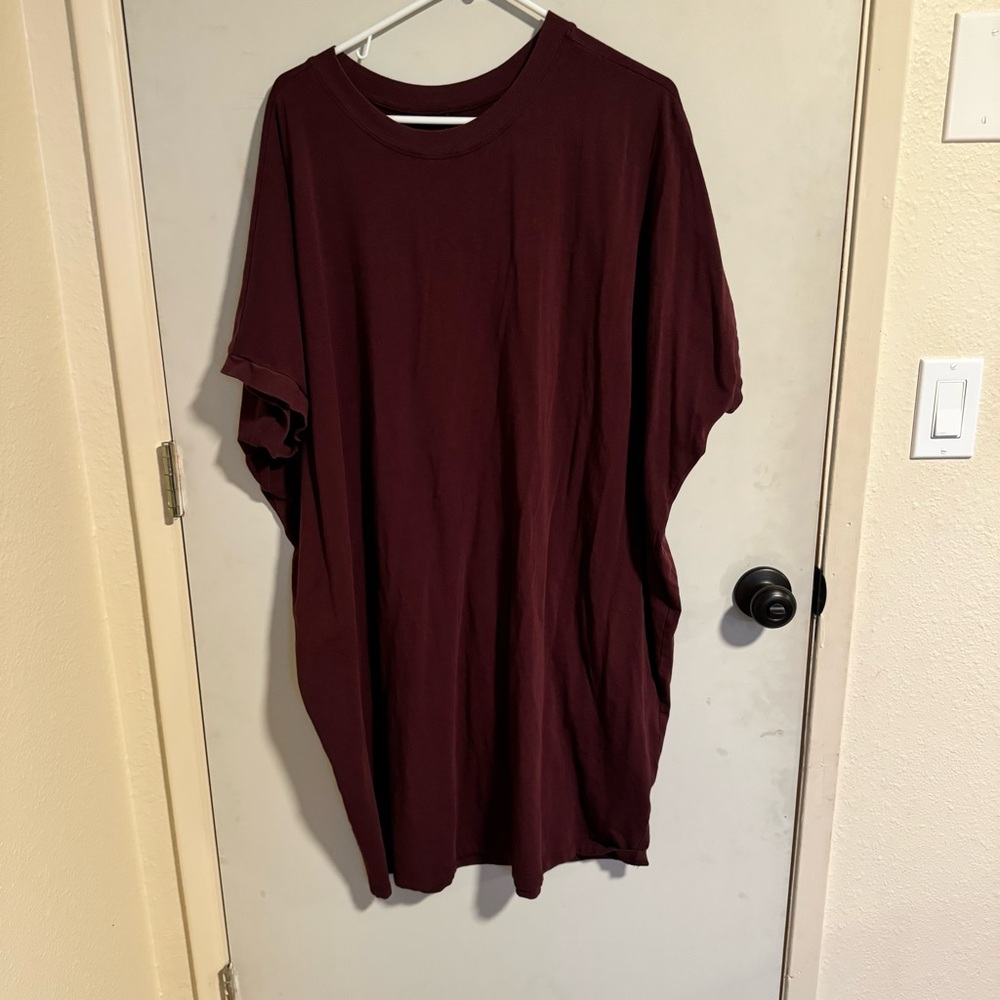 Universal standard maroon dress size large